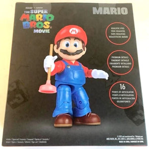 NEW Jakks Pacific 41716 The Super Mario Bros. Movie 5-Inch MARIO Figure