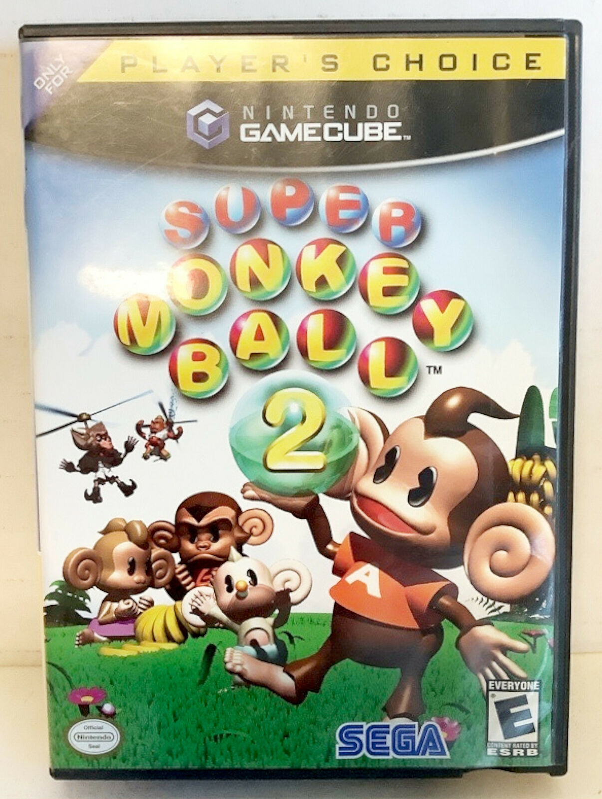 Super Monkey Ball 2 Nintendo GameCube NGC 2002 Video Game Sega DISC ONLY