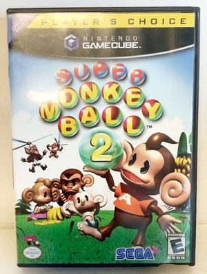 Super Monkey Ball 2 Nintendo GameCube NGC 2002 Video Game Sega DISC ONLY