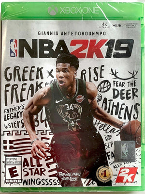 NEW NBA 2K19 Microsoft Xbox One Video Game basketball sports 2019 kobe bryant
