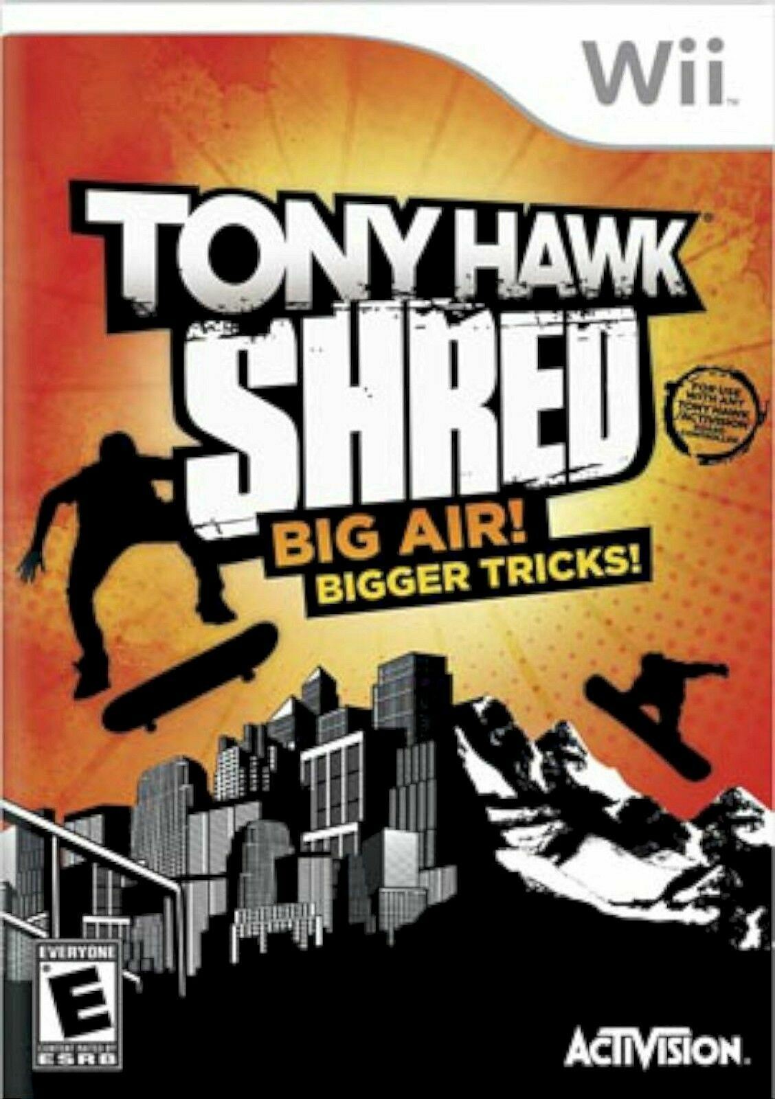 Wii Tony Hawk SHRED Video GAME ONLY skateboard sports nintendo COMPLETE skate [Pre-Owned/Refurbished]