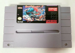 Street Fighter II Super Nintendo SNES 1992 Vintage Video Game CARTRIDGE ONLY [Used/Refurbished]