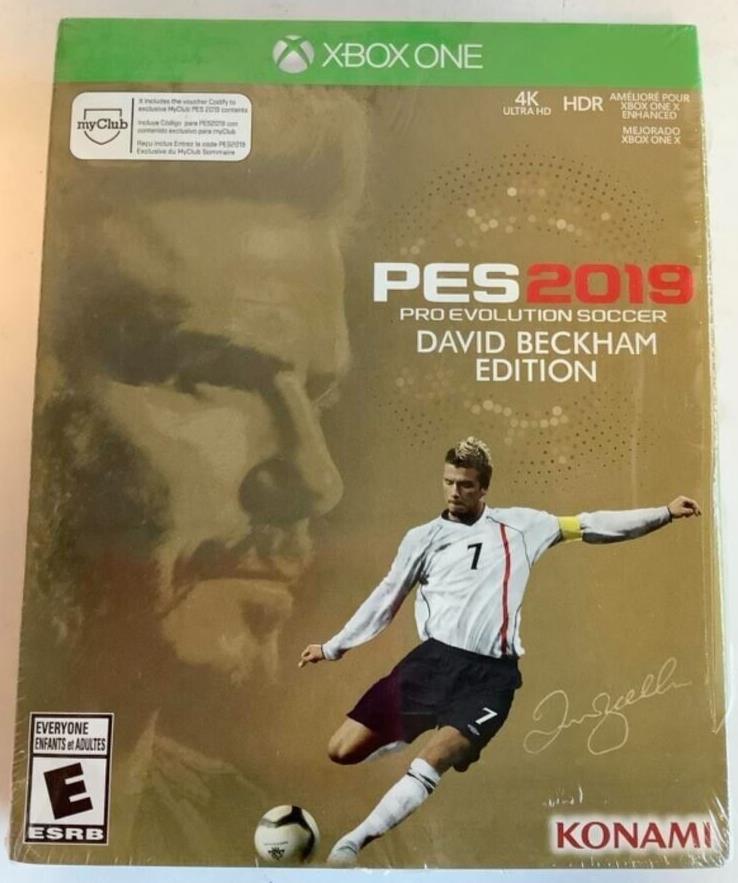 NEW PES Pro Evolution Soccer 2019 David Beckham Edition Xbox One Video Game