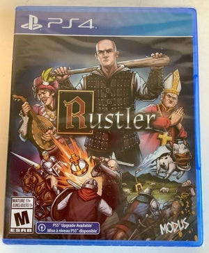 NEW Rustler Sony PlayStation 4 PS4 2021 Video Game fantasy medieval tournament