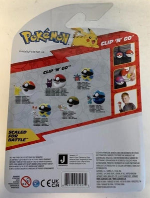 NEW Jazwares PKW2652 Pokemon Clip 'N' Go ROWLET & NEST BALL Battle Figure