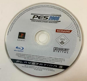 PES Pro Evolution Soccer 2008 Sony PlayStation 3 PS3 Video Game DISC ONLY Soccer [Used/Refurbished]