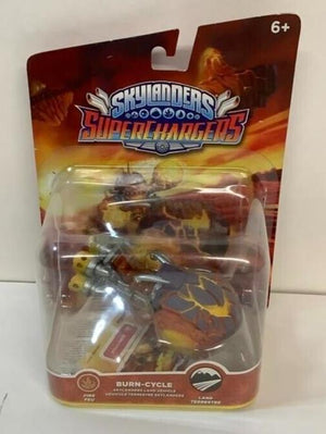 Skylanders SuperChargers BURN-CYCLE Skylanders Land Vehicle Pack Figure