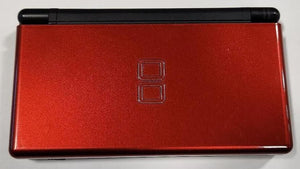 Nintendo DS Lite CRIMSON RED/BLACK Handheld Video Game Console System USG-001