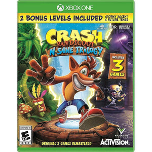 Crash Bandicoot N. Sane Trilogy Microsoft Xbox One 2018 Video Game activision [Used/Refurbished]