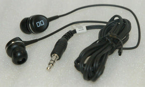 Official NEW Nintendo DSi XL Earbuds BLACK Headphones 3'ft 3.5mm 3DS 2DS DS-Lite