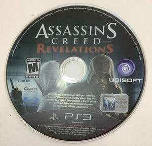 Assassin's Creed: Revelations PlayStation 3 PS3 2011 Video Game DISC ONLY [Used/Refurbished]