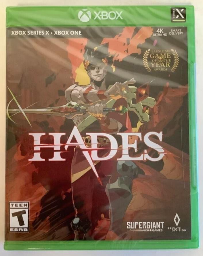 NEW Hades Xbox One Series X 2021 Video Game role playing action adventure