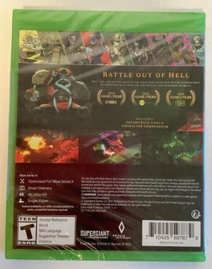 NEW Hades Xbox One Series X 2021 Video Game role playing action adventure