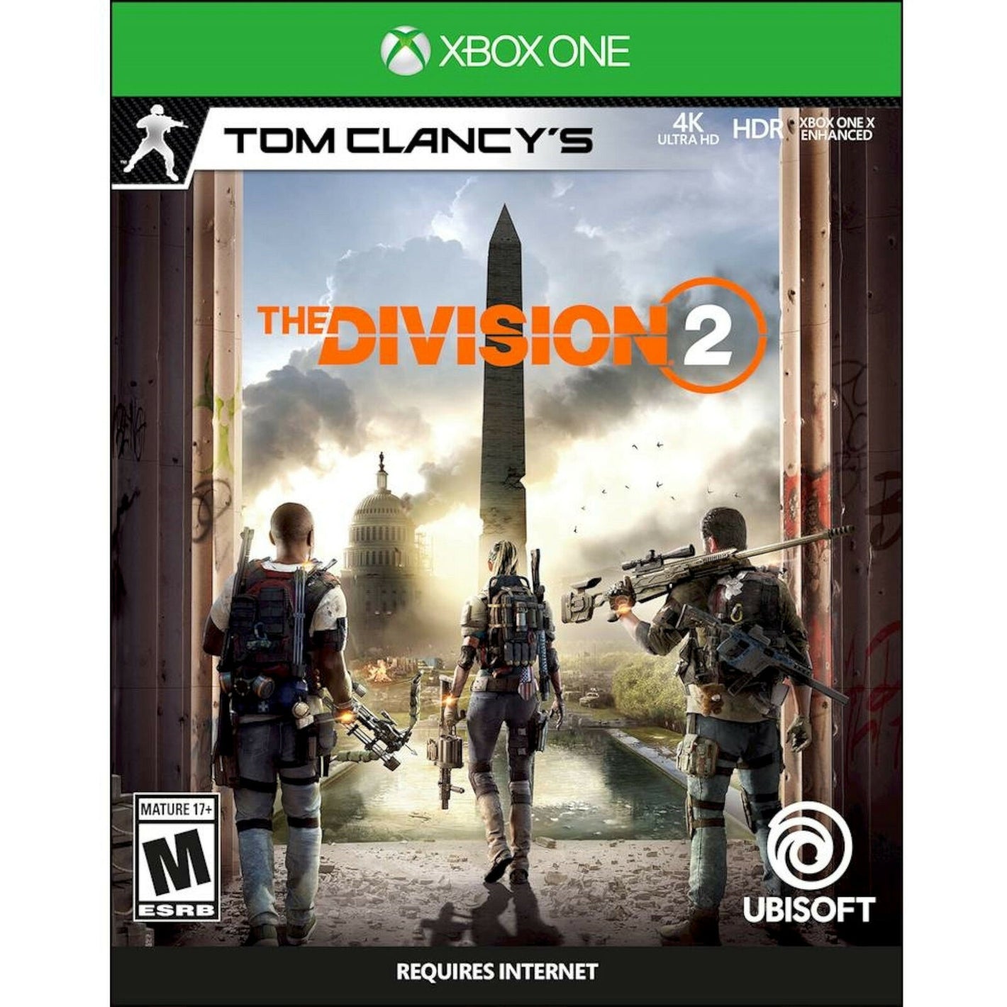 NEW Tom Clancy's The Division 2 Microsoft Xbox One 2019 Video Game shooter