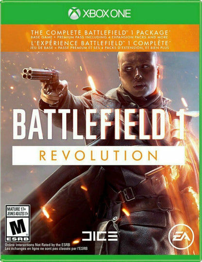 NEW Battlefield 1 Revolution Edition Complete Package Xbox One Video Game french