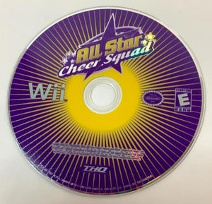 All Star Cheer Squad Nintendo Wii 2008 Video Game DISC ONLY dance simulation thq