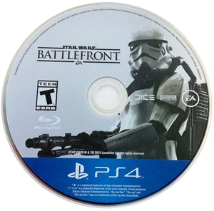 Star Wars: Battlefront Sony PlayStation 4 PS4 2015 Video Game DISC ONLY hoth [Used/Refurbished]