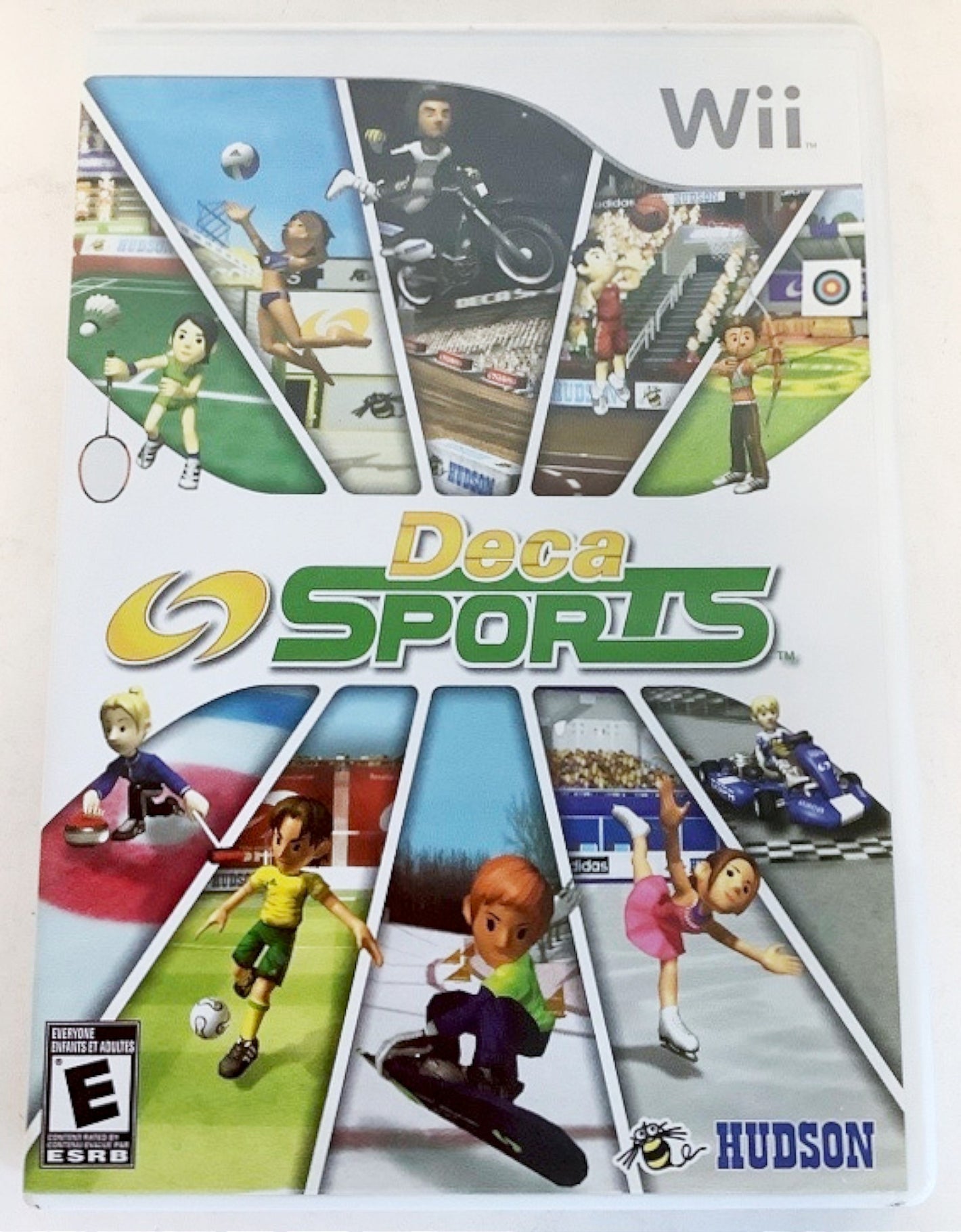 Deca Sports Nintendo Wii 2008 Video Game volleyball badminton archery curling [Used/Refurbished]