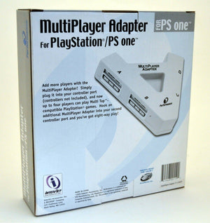 NEW InterAct PS One 4-Controller Hub Multiplayer Adapter PlayStation-1 ps1 psx