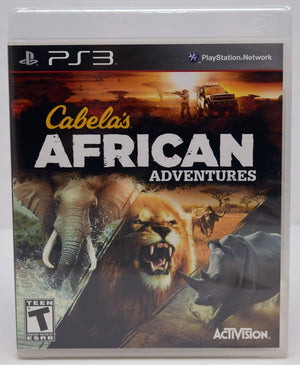 NEW SEALED PS3 Cabela's African Adventures Video Game Only hunt safari hunting