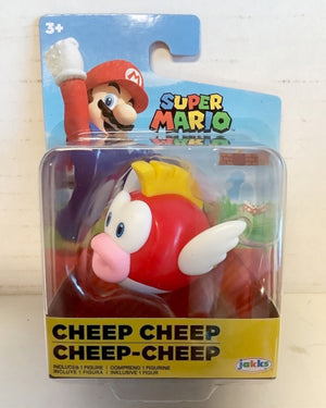 NEW World of Nintendo Super Mario Wave 29 CHEEP CHEEP 2.5-inch Mini-Figure