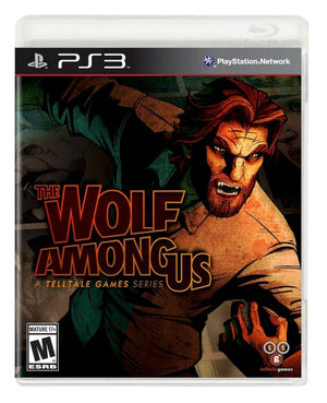 Sony PS3 The Wolf Among Us Video Game interactive adventure story bigby wolf [Used/Refurbished]