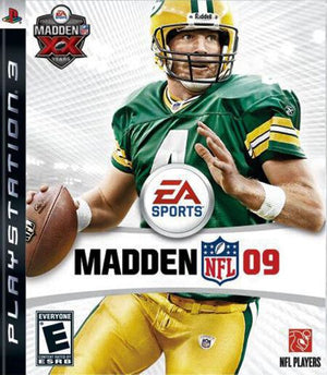 Sony PS3 Madden NFL 09 Video Game Realistic Football Players Stadiums Favre 2009 [Used/Refurbished]