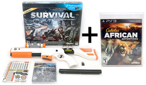 NEW PS3 Cabela's BUNDLE Shadows of Katmai + African Adventures Video Game Hunt