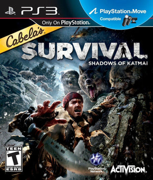 NEW SEALED PS3 Cabela's Survival: Shadows of Katmai Video Game PlayStation-3 NEW