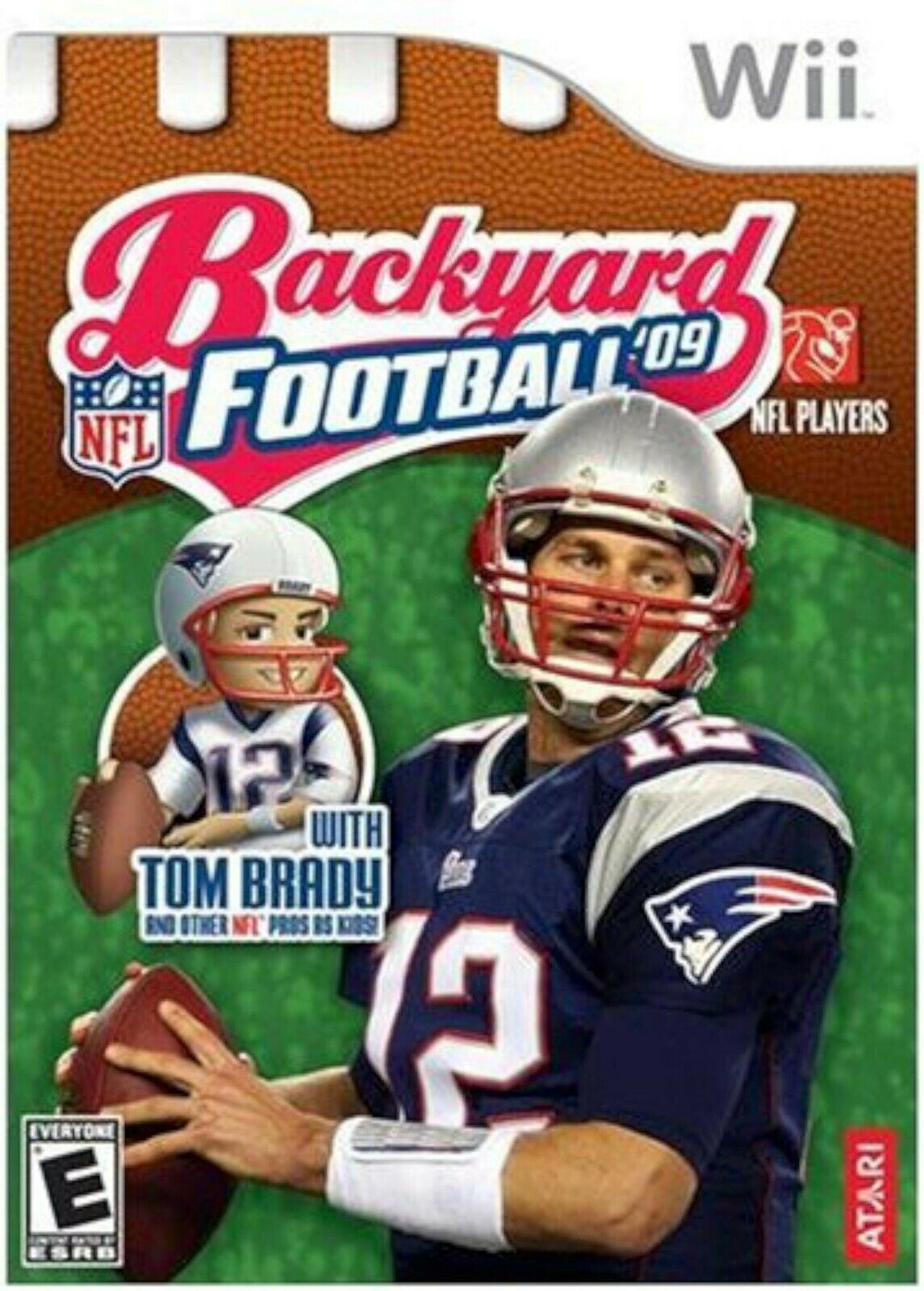 Backyard Football 09 NFL with Tom Brady Nintendo Wii 2008 Video Game [Pre-Owned/Refurbished]