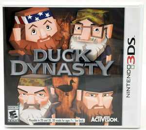 NEW Nintendo 3DS Duck Dynasty Video Game Willie Si Jase Robertsons 2DS