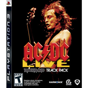Rock Band: AC/DC Live Track Pack PS3 Sony PlayStation 3 Video Game acdc music [Used/Refurbished]