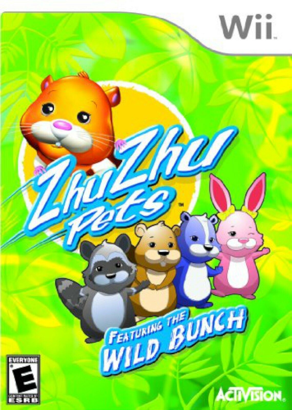 Zhu Zhu Pets Featuring The Wild Bunch Nintendo Wii Video Game animal multiplayer [Pre-Owned/Refurbished]