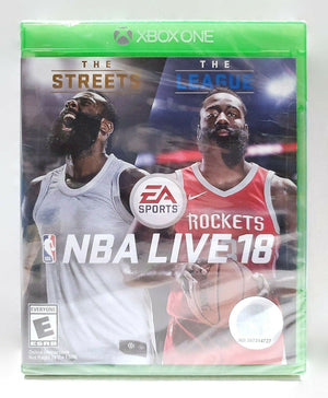 NEW NBA Live 18 Microsoft Xbox One EA Sport Video Game basketball streets league