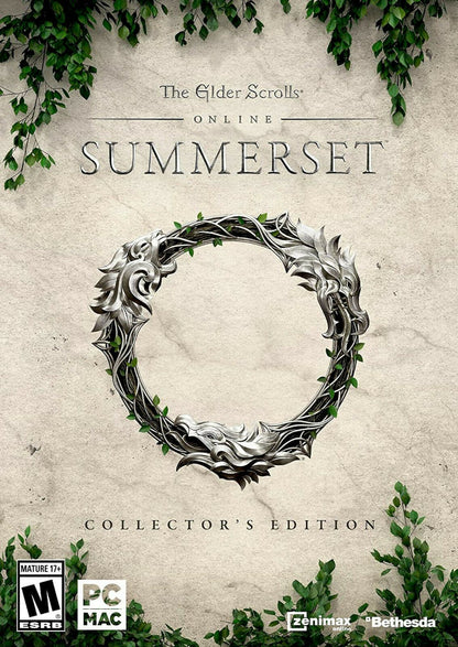 Elder Scrolls Online Summerset Collectors Edition PC MAC Video Game Bethesda [Used/Refurbished]