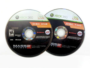 Xbox 360 Mass Effect 2 Video Game Two RPG COLLECTOR'S EDITION DISCS ONLY [Used/Refurbished]