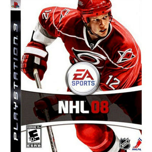 PS3 NHL 08 Video Game Full 1080p HD Official Hockey Players & Tournament 2008 [Used/Refurbished]