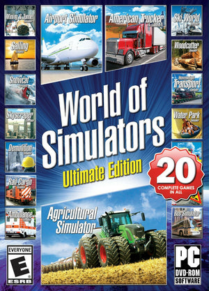 World of Simulators: Ultimate Edition 20 Video Games PC agriculture mining bus [Used/Refurbished]