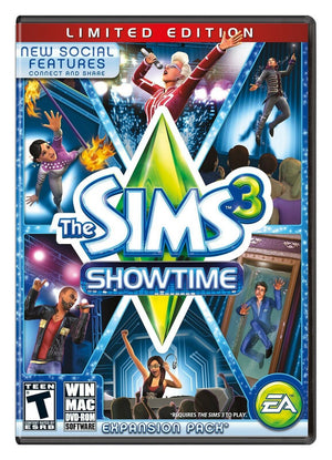 The Sims 3 Showtime LIMITED Edition Expansion Pack Only PC/MAC Video Game stage [Used/Refurbished]