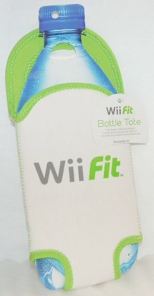 NEW Official Nintendo Wii Fit WHITE Fitness Bottle Tote Beverage Insulation H2O