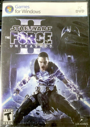 Star Wars The Force Unleashed II Windows PC DVD Video Game Windows Software [Used/Refurbished]