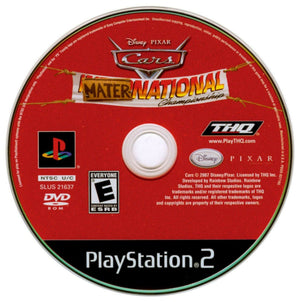 Cars Mater-National Championship Sony PlayStation 2 Video Game DISC ONLY ps2 thq [Used/Refurbished]