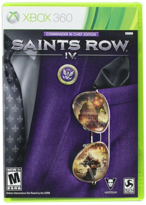 Saints Row IV Commander In Chief Edition Microsoft Xbox 360 Video Game [Used/Refurbished]