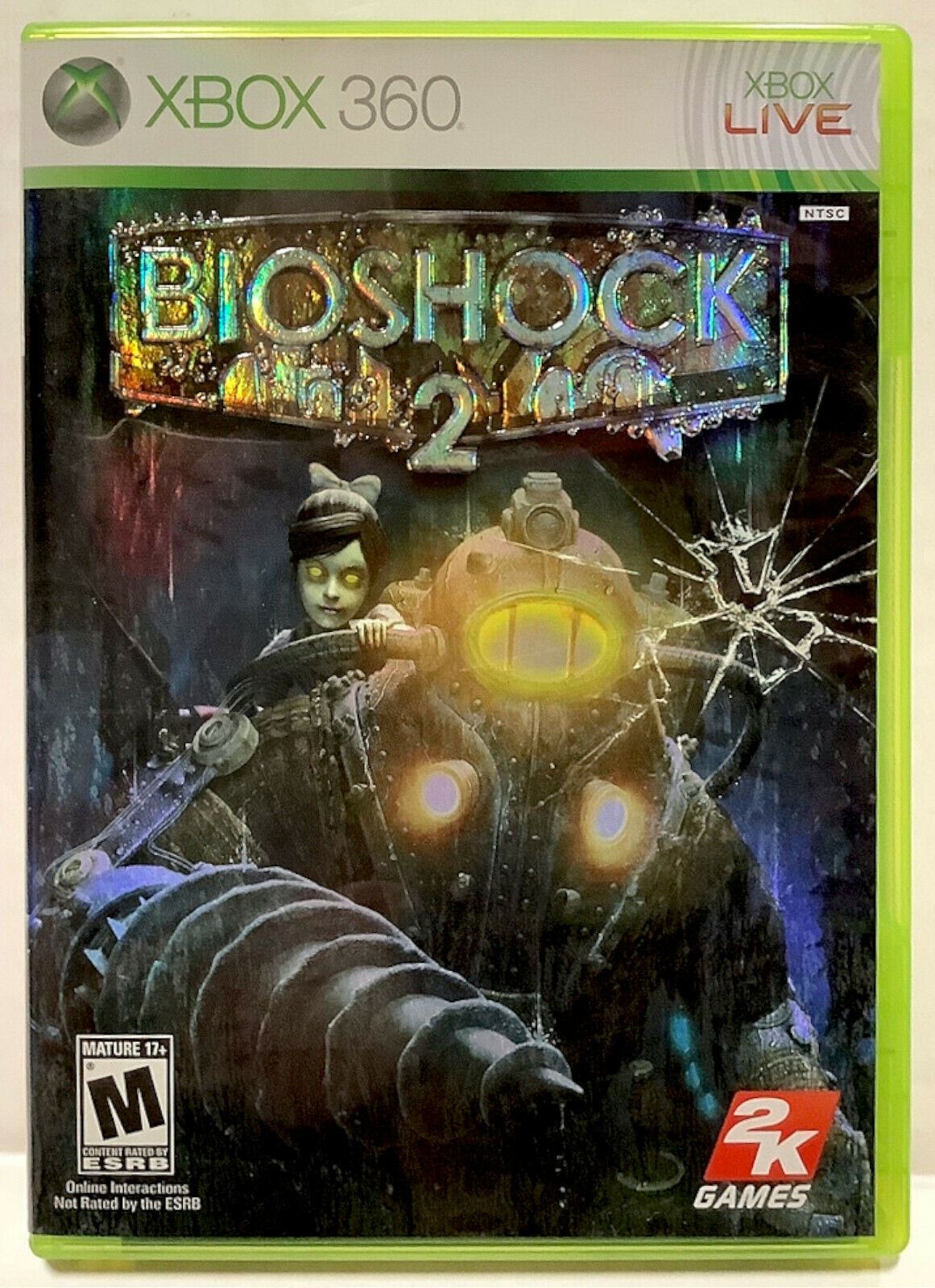 Bioshock 2 Microsoft Xbox 360 Video Game two online muliplayer 2K big daddy [Used/Refurbished]