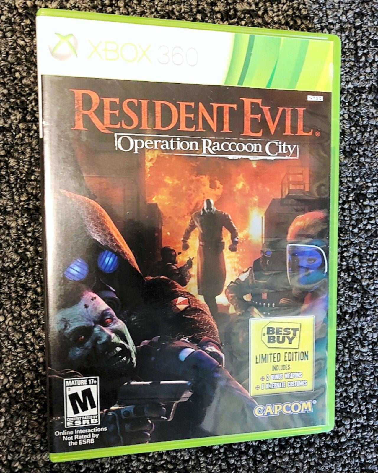 Resident Evil Operation Raccoon City Best Buy Limited Ed Xbox 360 Video Game [Used/Refurbished]