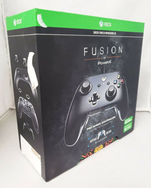 Power A Fusion Pro Wired Controller BLACK for Xbox One & Windows 10 Back Paddles