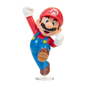 NEW Jakks World of Nintendo Super Mario 2.5-inch Jumping MARIO Mini-Figure