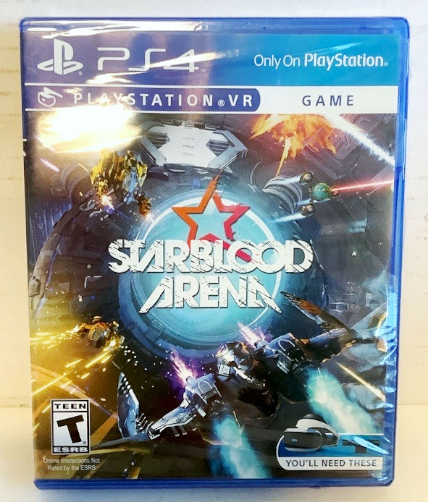 NEW StarBlood Arena Sony PlayStation 4 VR Video Game ps4 flight combat shooter