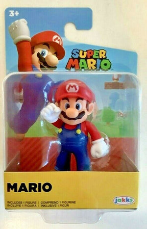 NEW Jakks Pacific 08719 World of Nintendo 2.5-inch STANDING MARIO Mini-Figure