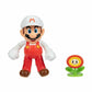 NEW Jakks 86739 World of Nintendo 4-Inch MARIO WITH FIRE FLOWER Mini-Figure